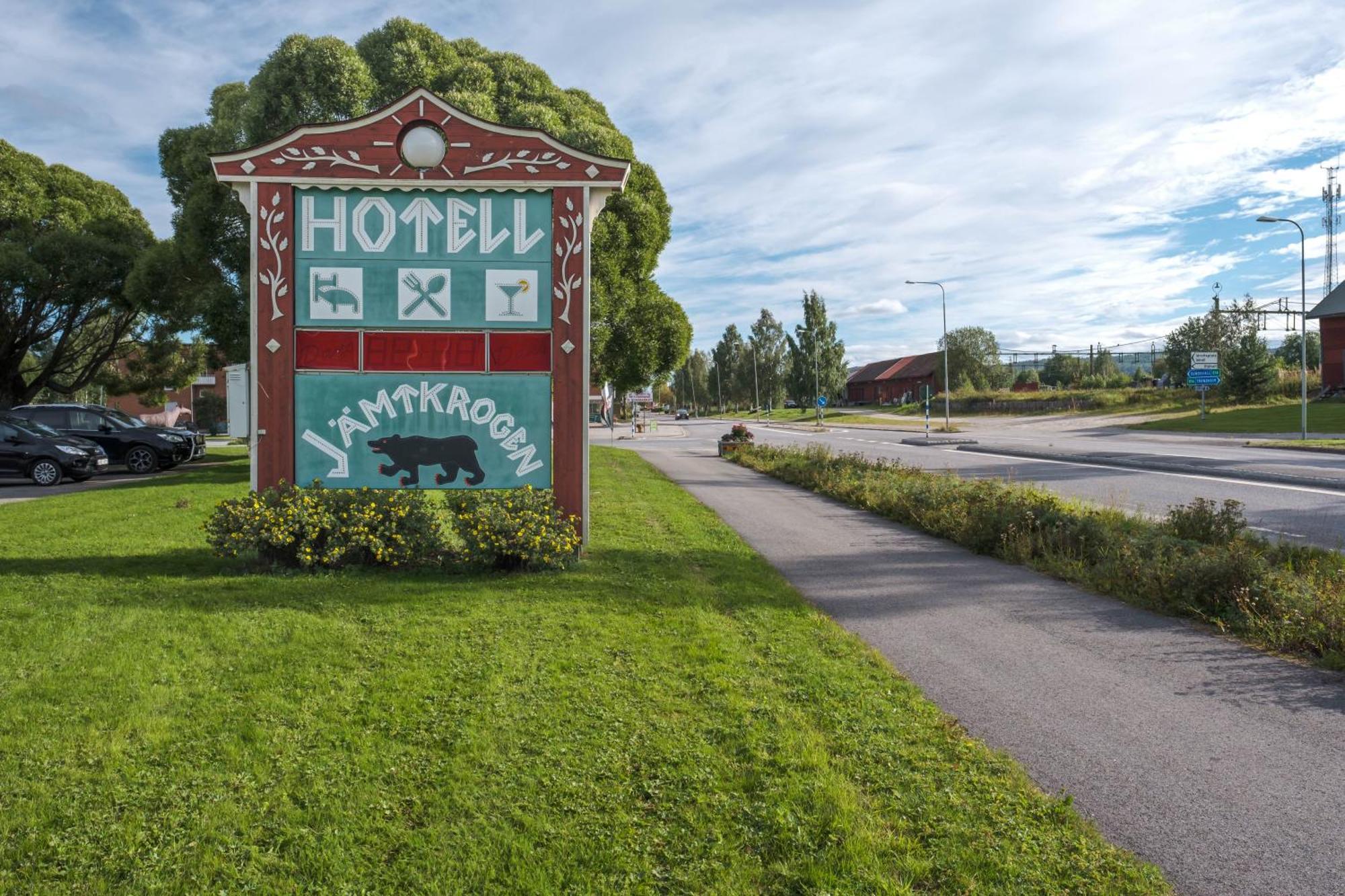 Jaemtkrogen Hotell Bräcke Eksteriør bilde